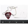 Image 1 : NEW HELLFIRE CLUB GUITAR PICK THEME PENDANT AND