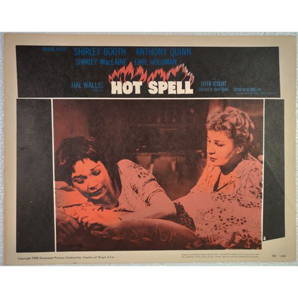 Hot Spell Lobby Card (1958)