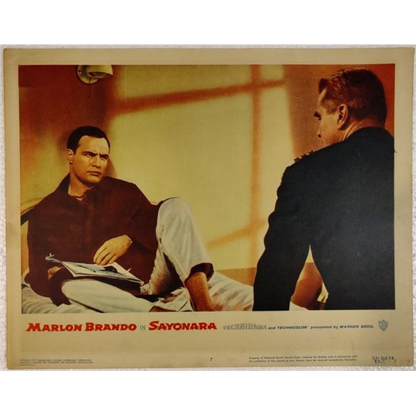 Sayonara Lobby Card (1957)