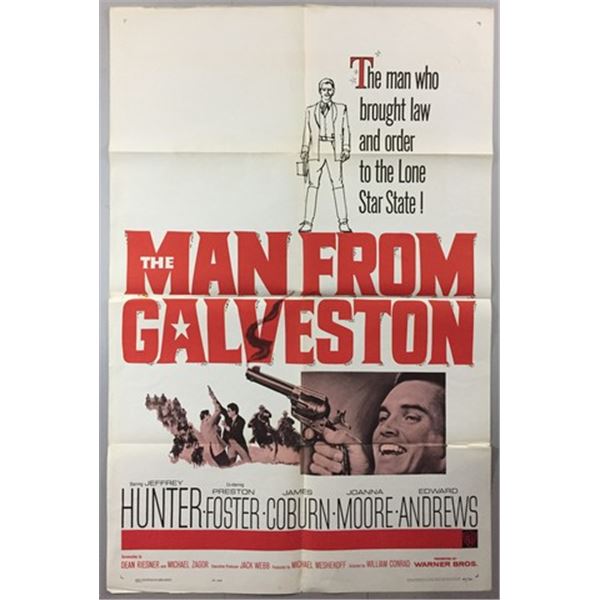 The Man from Galveston (1963) One Sheet Litho Poster