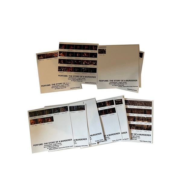 "Perfume The Story of a Murderer" Set Photo Negatives