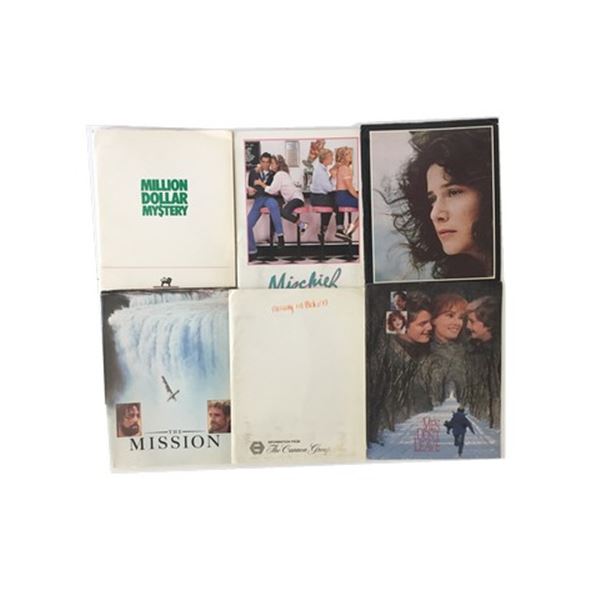 Collection of Press Kits and Publicity Stills