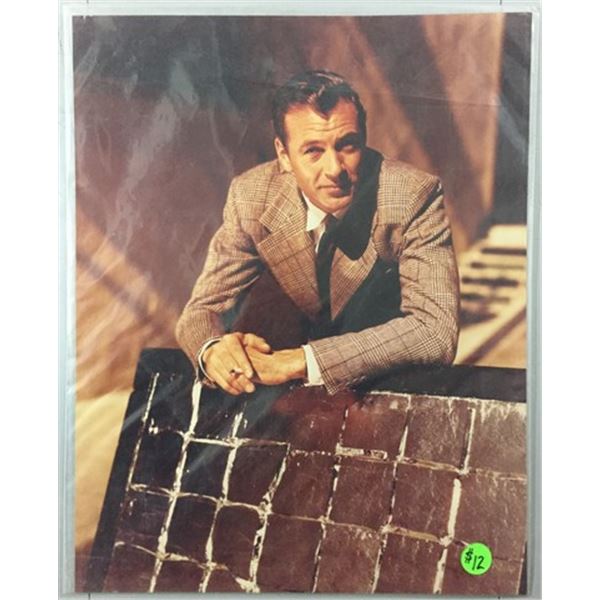 Gary Cooper Vintage Publicity Headshot