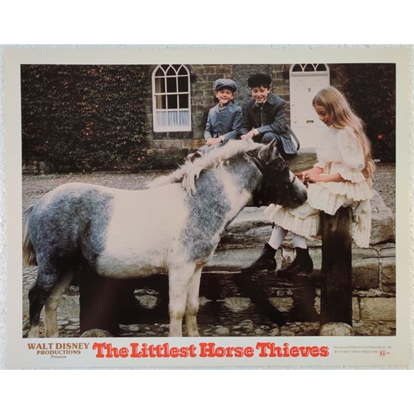 The Littlest Horse Thieves Lobby Card (1976)