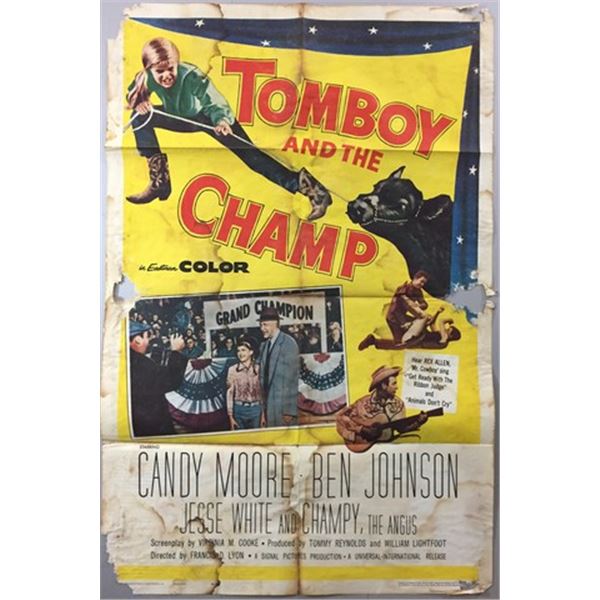 Tomboy and the Champ (1961) Poster