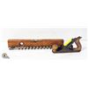 Image 1 : WOOD AND BRASS ANTIQUE LEVEL WOOD VINTAGE LEVEL