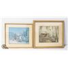 Image 2 : VINTAGE FRAMED PHOTOGRAPHS SET OF FOUR 14.5" X 15"
