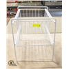 Image 1 : WIRE BASKET STORAGE 2 DRAWER 16" X 13" X 18"