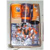 Image 1 : FLAT OF OILERS CUPS AND MUG PLUS $40 OILERS BOOK