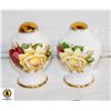 Image 1 : VINTAGE ROYAL ALBERT SALT & PEPPER SHAKERSÿ