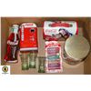 Image 1 : COKE COLA LOT - LIP SMAKERS, TINS, LUNCH