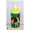 Image 1 : VINTAGE EGIZIA MILK GLASS MILK BOTTLE