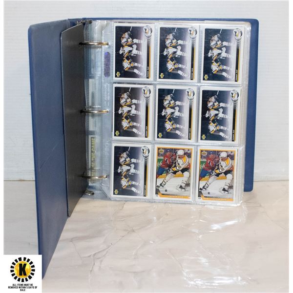 88 PAGE BINDER OF JAROMIR JAGR, JOE SAKIK, SERGEI