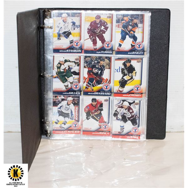 BINDER OF HOCKEY HEROS #1-15 (6 SETS)
