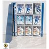 Image 1 : 8 PAGE BINDER OF HOCKEY CARDS INCLUDES MARIO