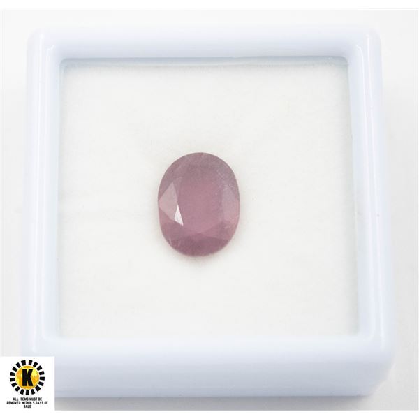 #225-HEATED RUBY GEMSTONE 5.30CT