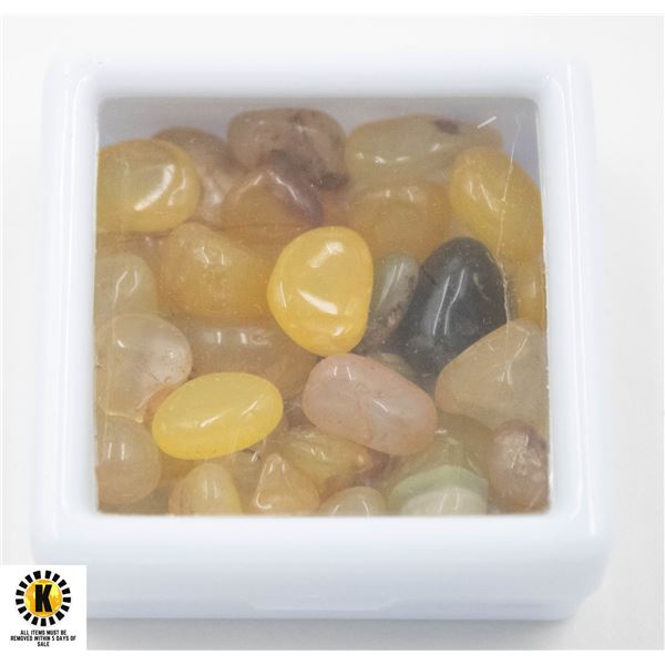 #95-NATURAL YELLOW AGATE ROUGHT 95.95CT