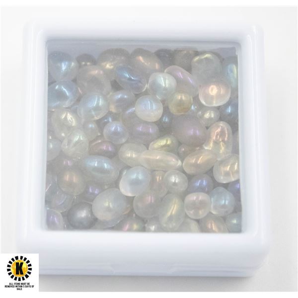 #98-NATURAL RAINBOW MOONSTONE ROUGHT 89.60CT