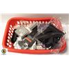 Image 1 : BASKET OF MISC SMOKERS ACCESSORIES