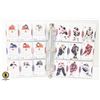 Image 1 : 11 PAGE BINDER OF SP AUTHENTIC HOCKEY CARDS #1-100