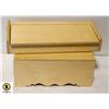 Image 1 : NEW WOOD SEWING BOX AND TEA OR CRAFT BOXES