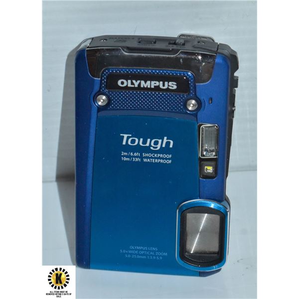 OLYMPUS TOUGH TG-820  CAMERA NO CHARGER
