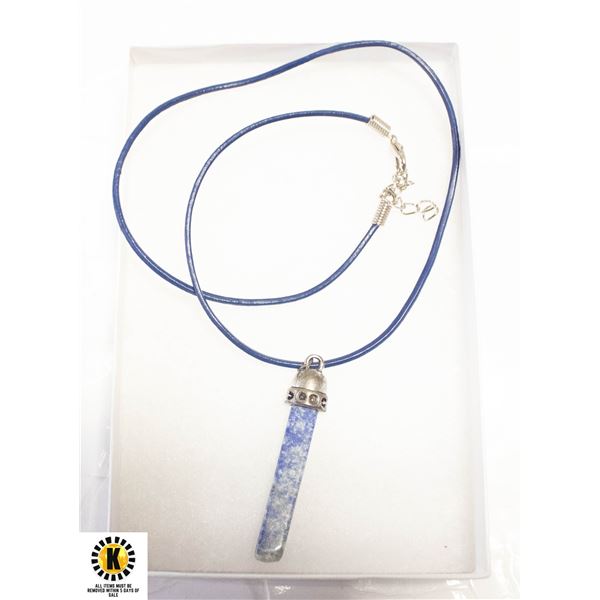 LAPIS LAZULI NECKLACE 18"
