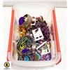 Image 1 : CONTAINER LOT OF ASSORTED COSTUME JEWELRY
