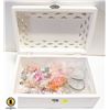 Image 1 : WOODEN JEWELRY BOX 15 ASSORTED PANDORA STYLE