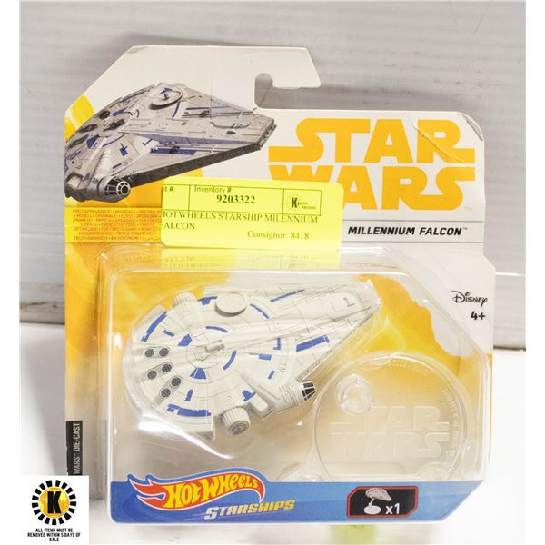HOTWHEELS STARSHIP MILENNIUM FALCON