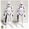 Image 1 : TWO 12 INCH CLONE WARS STORMTROOPERS