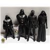 Image 1 : 12" STAR WARS ACTION FIGURES (FOUR)