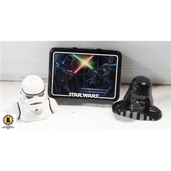 DARTH VADER & STORMTROPPER SALT & PEPPER