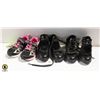 Image 1 : 3 PAIRS OF NEW SIZE 7 TODDLERS SHOES