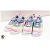 Image 1 : 2 PAIRS NEW LIGHT UP GIRLS SIZE 12 SHOES