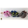 Image 1 : 3 PAIRS OF NEW TODDLERS SHOES SIZE 6