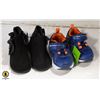 Image 1 : 2 PAIRS NEW SIZE 5 TODDLERS SHOES