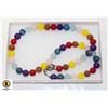 Image 1 : PRIDE ASSORTED GEMSTONE NECKLACE
