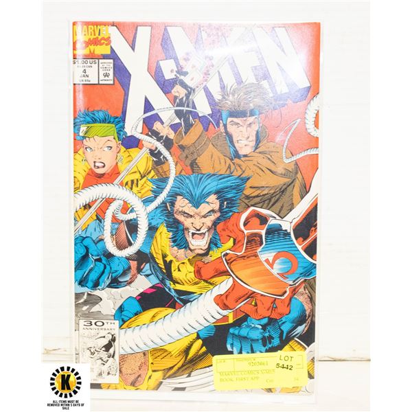 MARVEL COMICS X-MEN #4 KEY BOOK, FIRST APP