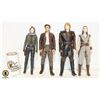 Image 1 : 4 X STARWARS 12 INCH FIGURES