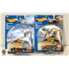 Image 1 : 2 'PLANET HOT WHEELS.COM' CARS W/CD ROM