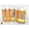 Image 1 : FIVE BOTTLES OF TANNING LOTION