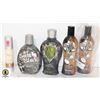 Image 1 : FIVE BOTTLES OF TANNING LOTION