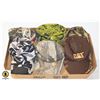 Image 1 : FLAT WITH 6 CAMO AND HUNTING THEME MENS HATS