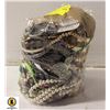 Image 1 : LARGE BAG FULL OF ESTATE JEWELRY-ESTATE