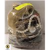 Image 1 : LARGE BAG FULL OF ESTATE JEWELRY-ESTATE