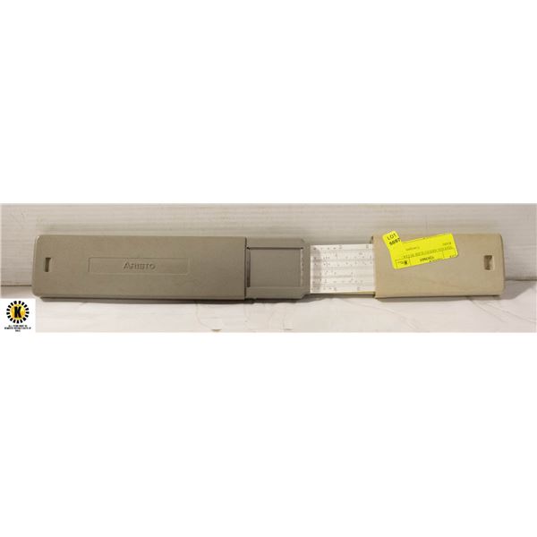 VINTAGE ARISTO SLIDE RULER - RARE
