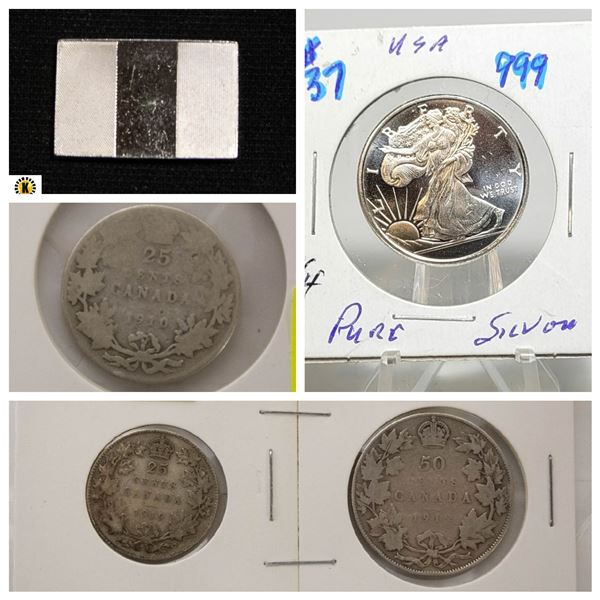 FEATURED LOTS: SILVER COINS & BULLION