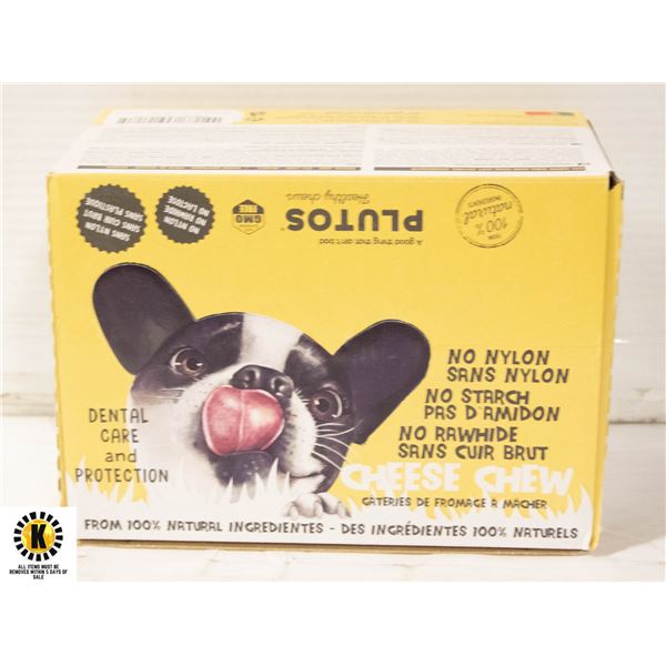 CASE OF 100% NATURAL DOG CHEWIES BB MAR 2023