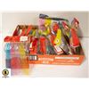 Image 1 : LARGE FLAT OF PLASTIC FORK & SPOONS